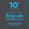 Jubilarni 10. Međunarodni festival saksofona u Srbiji - BELGRADE SAXPERIENCE